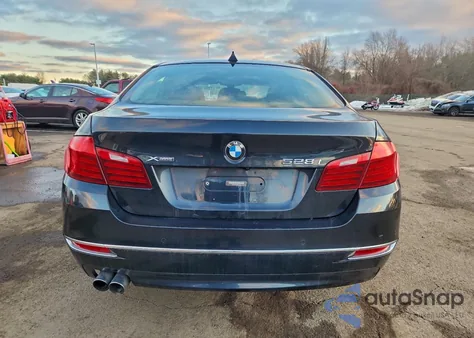 2014 BMW 528 Xi из США, поврежденный, VIN WBA5A7C5XED614733